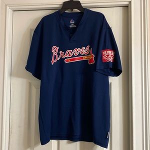 One of a Kind “Braves” T-Shirt; WNSL Baseball Team; Sponsored by Sue Monk Kidd